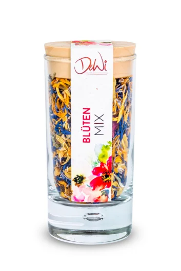 Blumenmix Gewürzglas