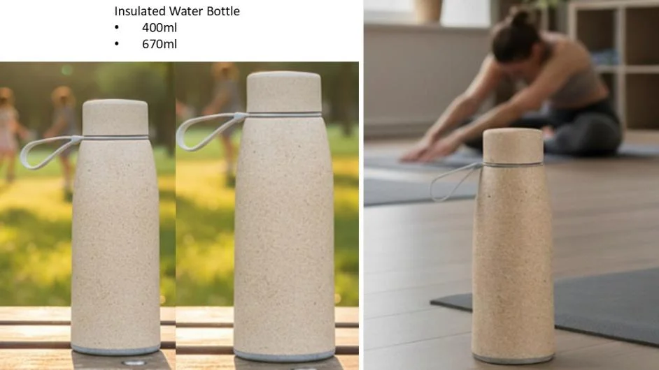 Bamboo Vacuum Water Bottles