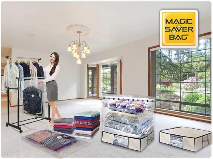 Vacuum Storage Bag with Storage Tote