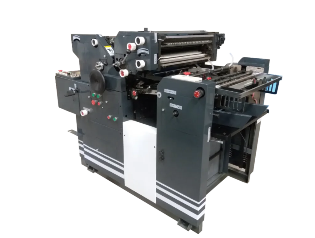 Two Color Satellite Model Non Woven Bag Printing Machine