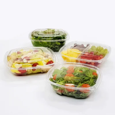 Tamper-Evident Square Food Bowls