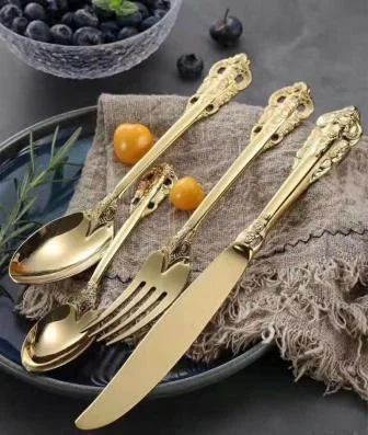 DJ14 Gold Cutlery Set