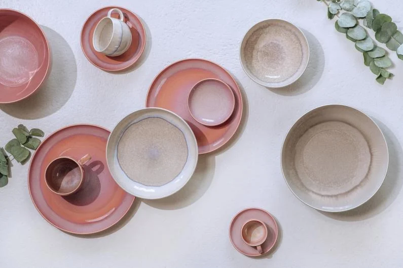 Perlemor Porcelain Tableware