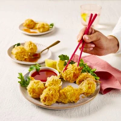 Kriuk Kaki Kepiting Berbumbu Roti