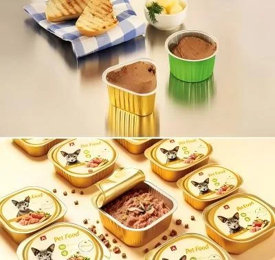 High-Temperature Sterilizable Aluminum Foil Containers