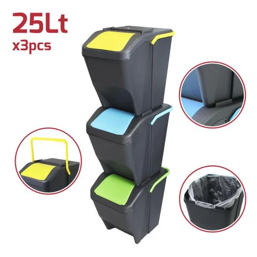 MODULA Stackable Waste Sorting Bins