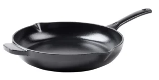 Enameled Cast Iron Frying Pan