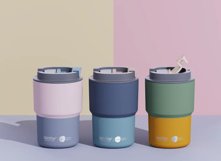 Asobu Pastel Line Puramic 饮品器皿