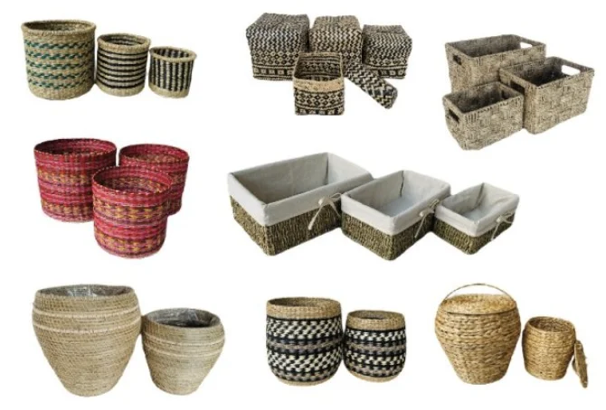 Seagrass Basket Collection