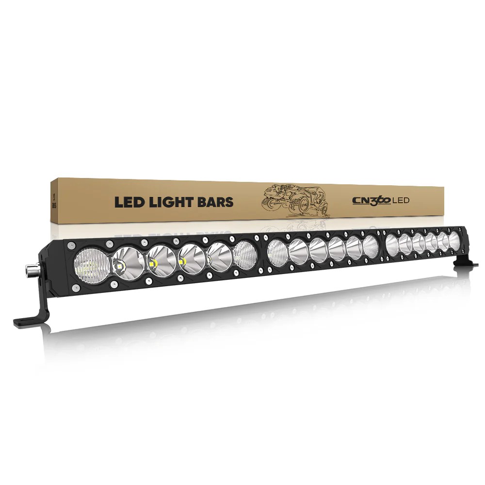 Amber Backlit Dual-Color LED Light Bars