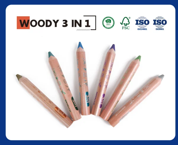 3 in 1 Crayons