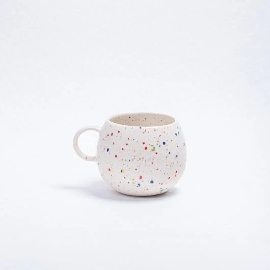 New Party Ball Mug 500ml White