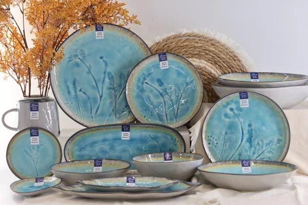 Ocean Crackle Glaze Stoneware Collection