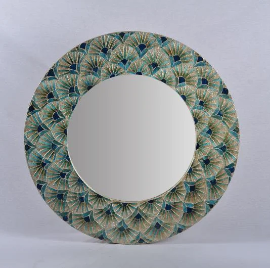 Handmade Mosaic Glass Wall Mirror