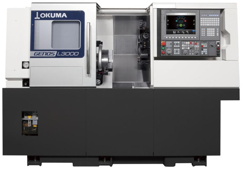 OKUMA GENOS L3000-e (Mx450) CNC Lathe