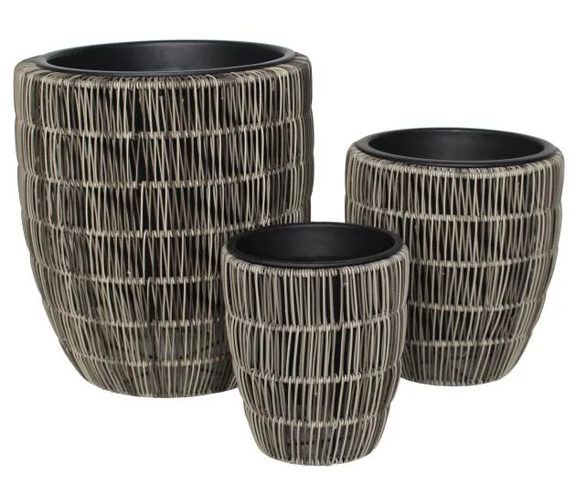 Polyrattan Garden Planter
