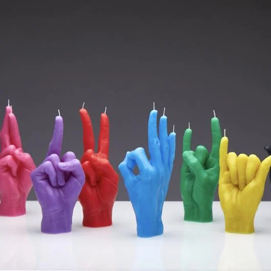 Velas de Gesto de Mão CandleHand