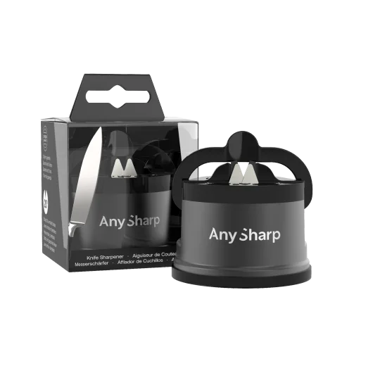 AnySharp Pro Gun Metal Knife Sharpener