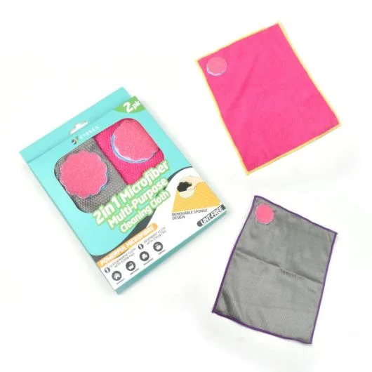 2in1 Microfiber Multi-Purpose Cleaning Cloths