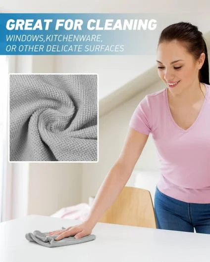 Household Microfiber Cleaning Cloth