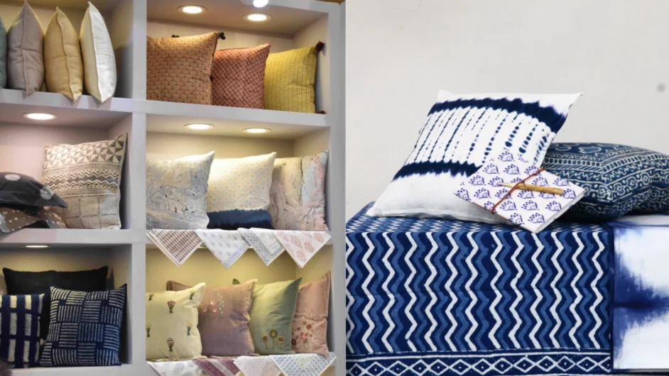 Block Printed Cushion