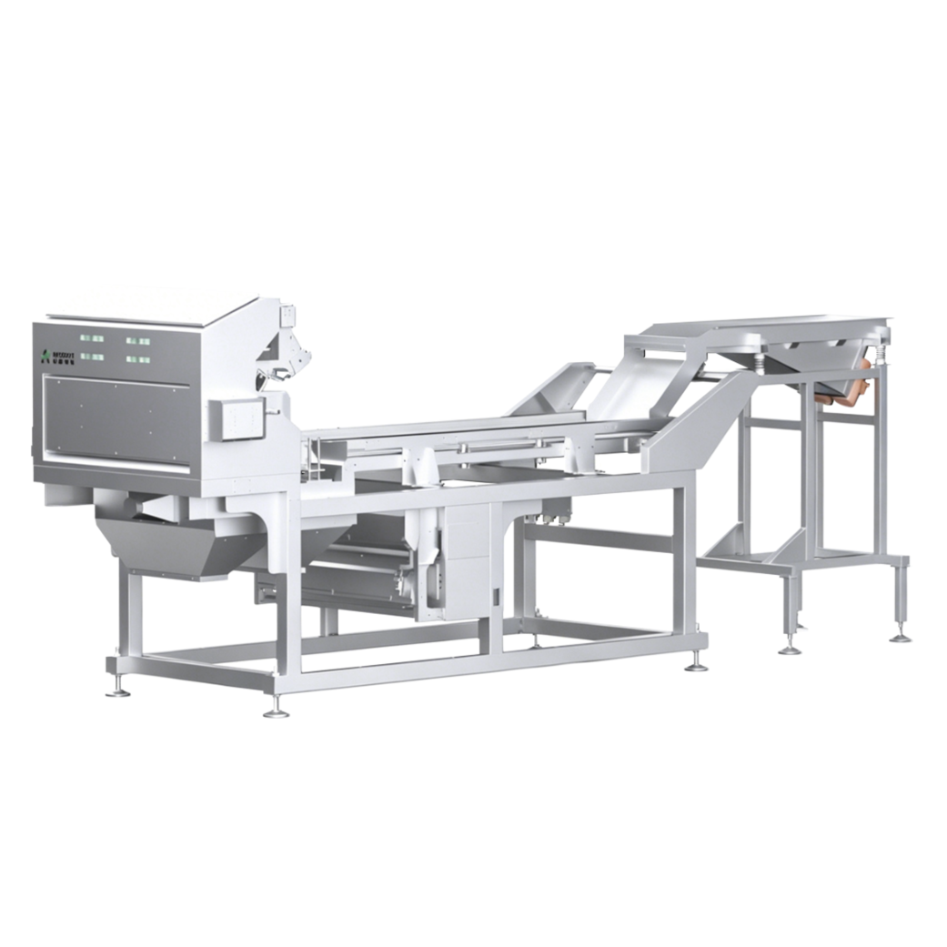 AI 2-chute Máy Phân Loại Màu Băng Tốc Độ Cao