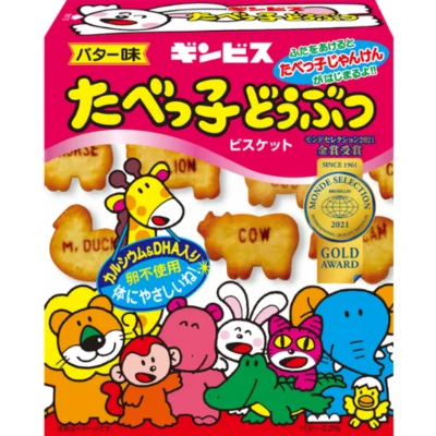 Tabekko Doubutsu Butter Animal Biscuits