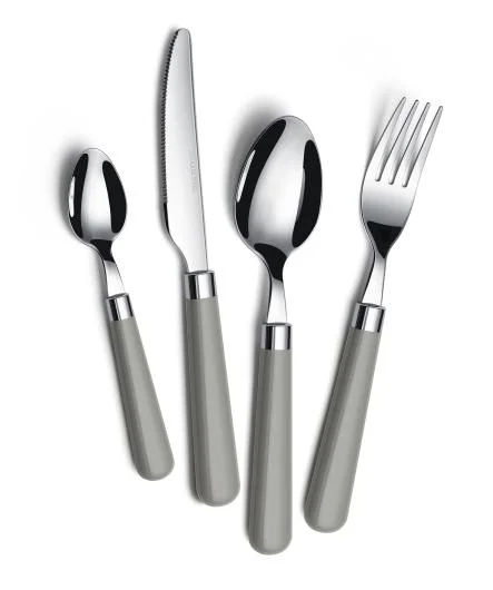 Bon Provence 16-Piece Stainless Steel Cutlery Set Grey
