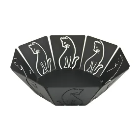Customized Table Decorations Metal Iron Fruit Plate
