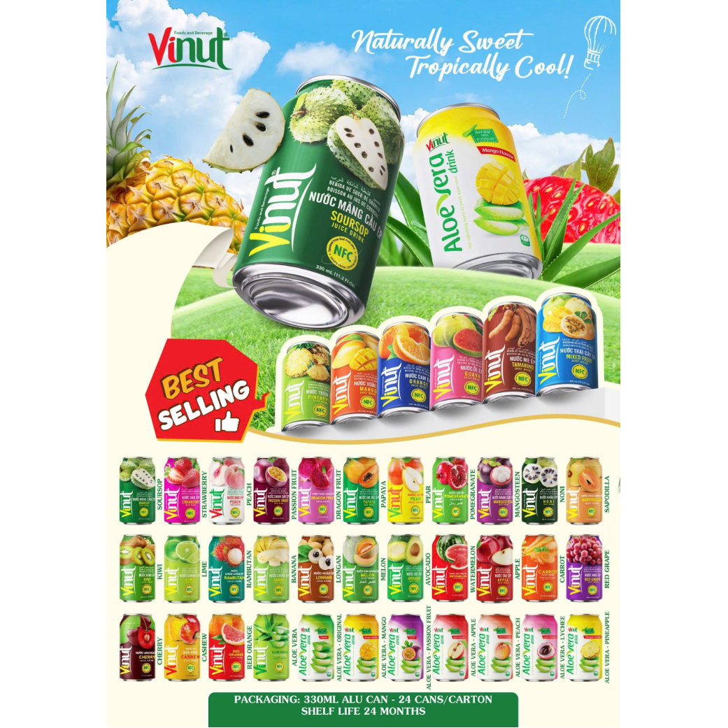 VINUT 330ml Juice Drink