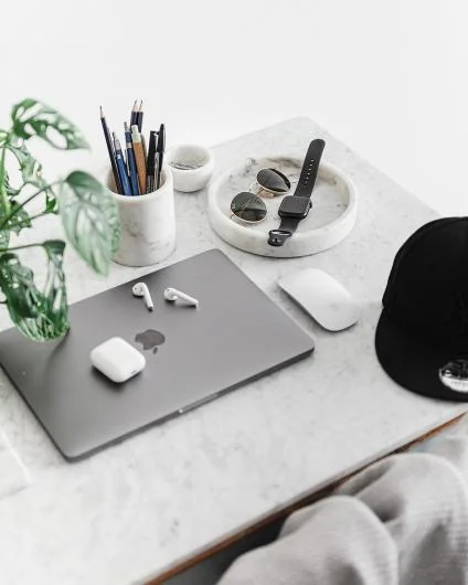 White Carrara Marble Holder and Container Medium