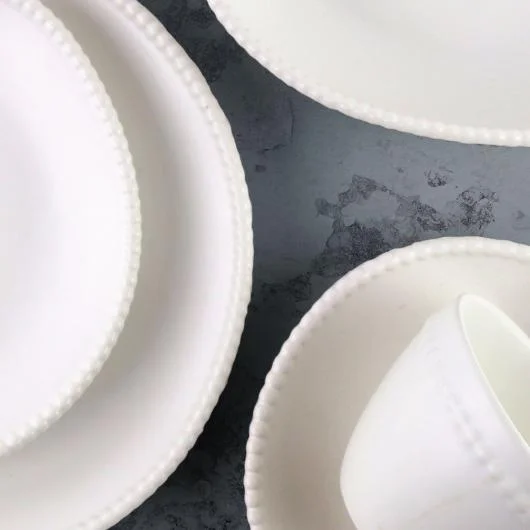 Perla Beaded Dinnerware Range