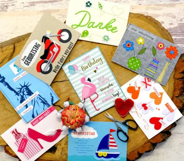 Greeting Cards and Felt Appliques