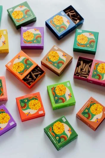 Flowercycled Bambooless Incense Cones