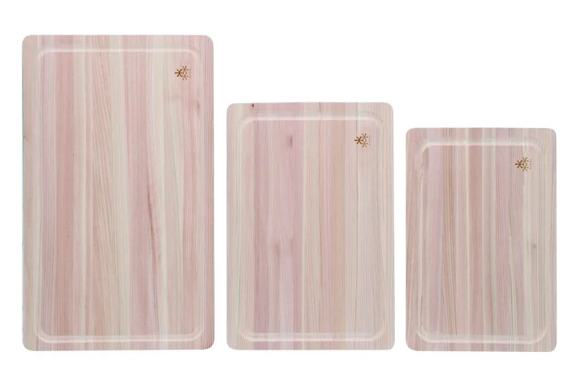 Hinoki Grooved Cutting Board