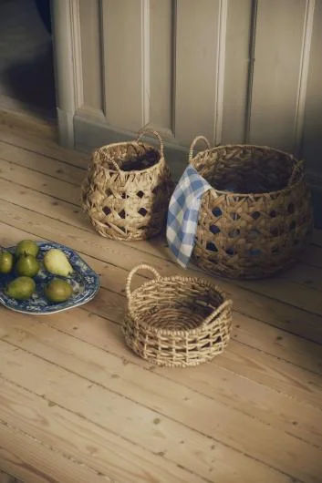 Dixie Təbii Materialdan Hazırlanmış Əl İşi Səbətlər