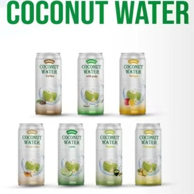 100% Canned Pure Coconut Water