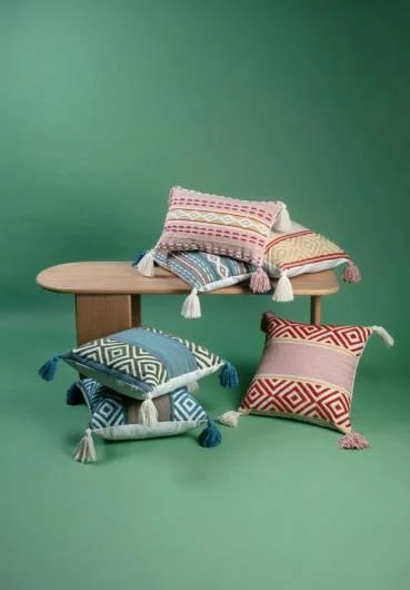 Vintage Textile Pillow Covers