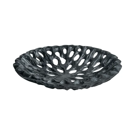 Elura Hand-Carved Wooden Bowl