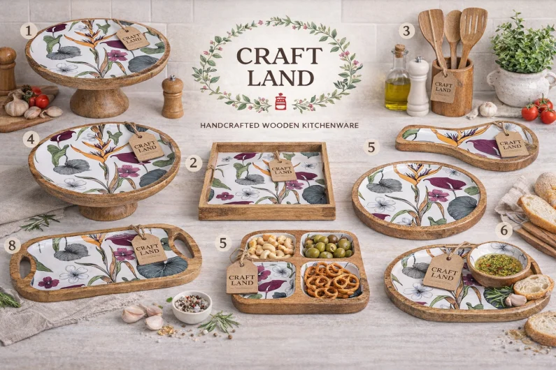 Produkty Emaliowane z Drewna Craft Land