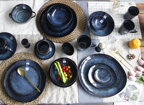 Abyss Reactive Glaze Stoneware Collection