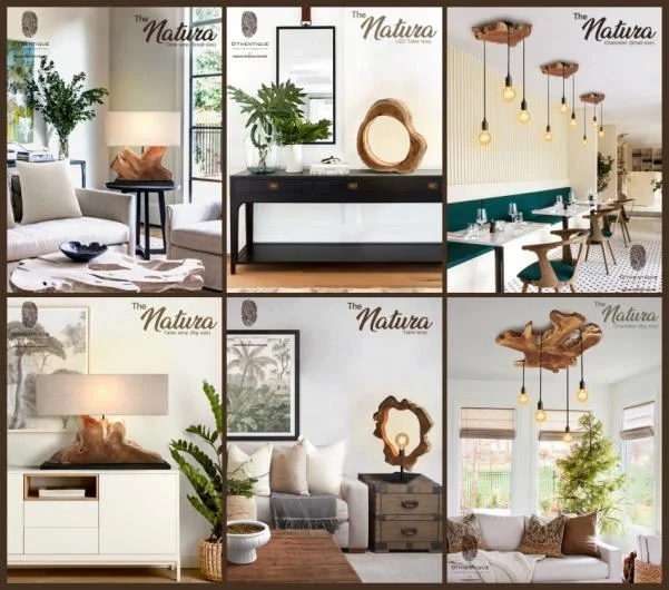 The Natura Collection Natural Table Lamps