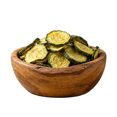 Keropok Zucchini Goreng Suhu Rendah