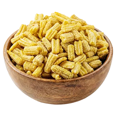 Baby corn chips