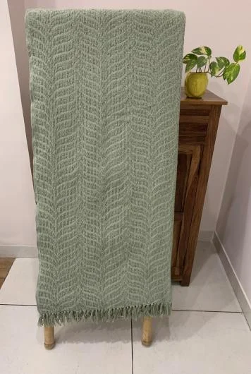 Cotton and Chenille Throws