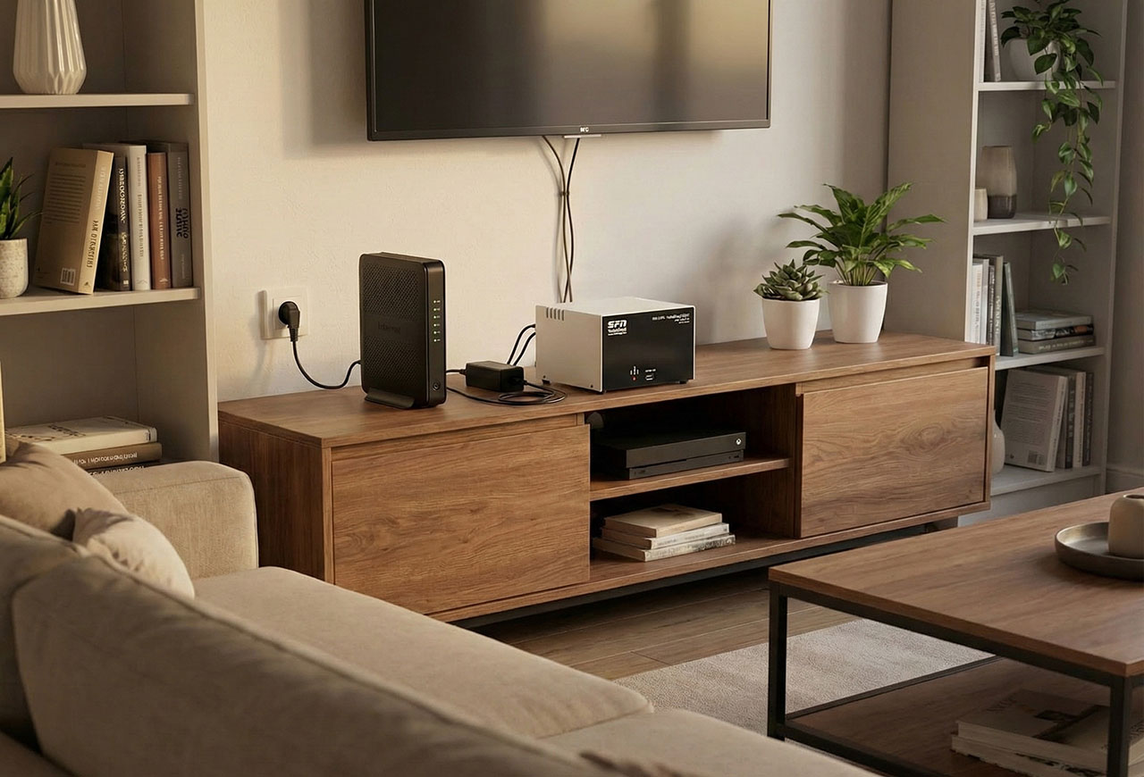 SFN Multi-Output Mini UPS for Router and DVR