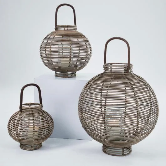 Glow Rattan Lantern Collection
