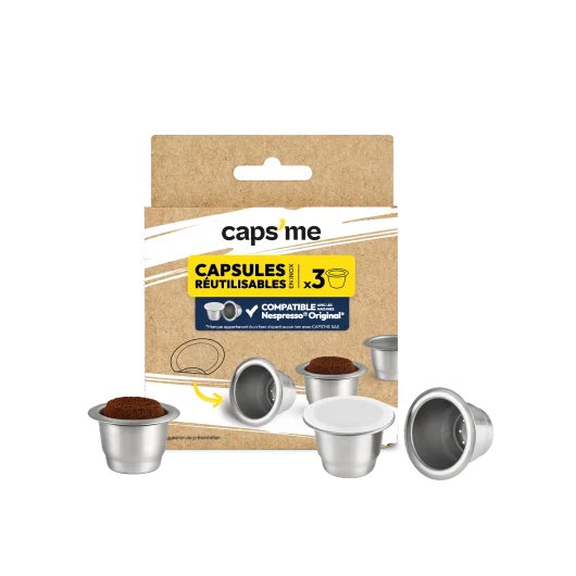 Reusable Nespresso Stainless Steel Capsules