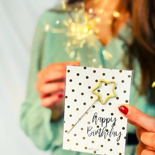 Mini Wondercard Sparkler Gift
