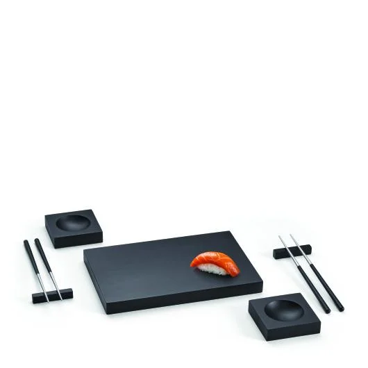 PHILIPPI NOIR 9-Piece Sushi Set